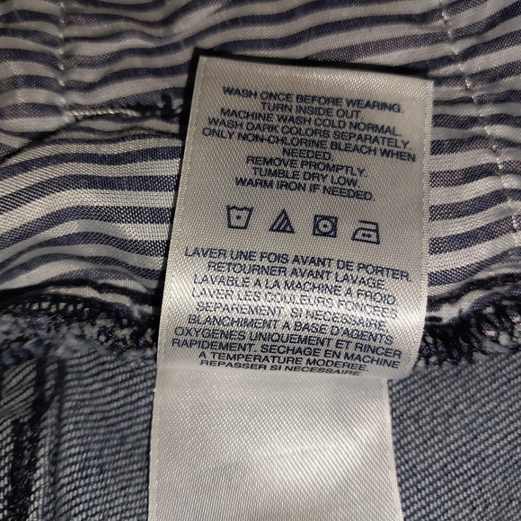 Lands' End Size 16 Women's Flare Wide Leg Blue Jeans - Picture 6 of 12